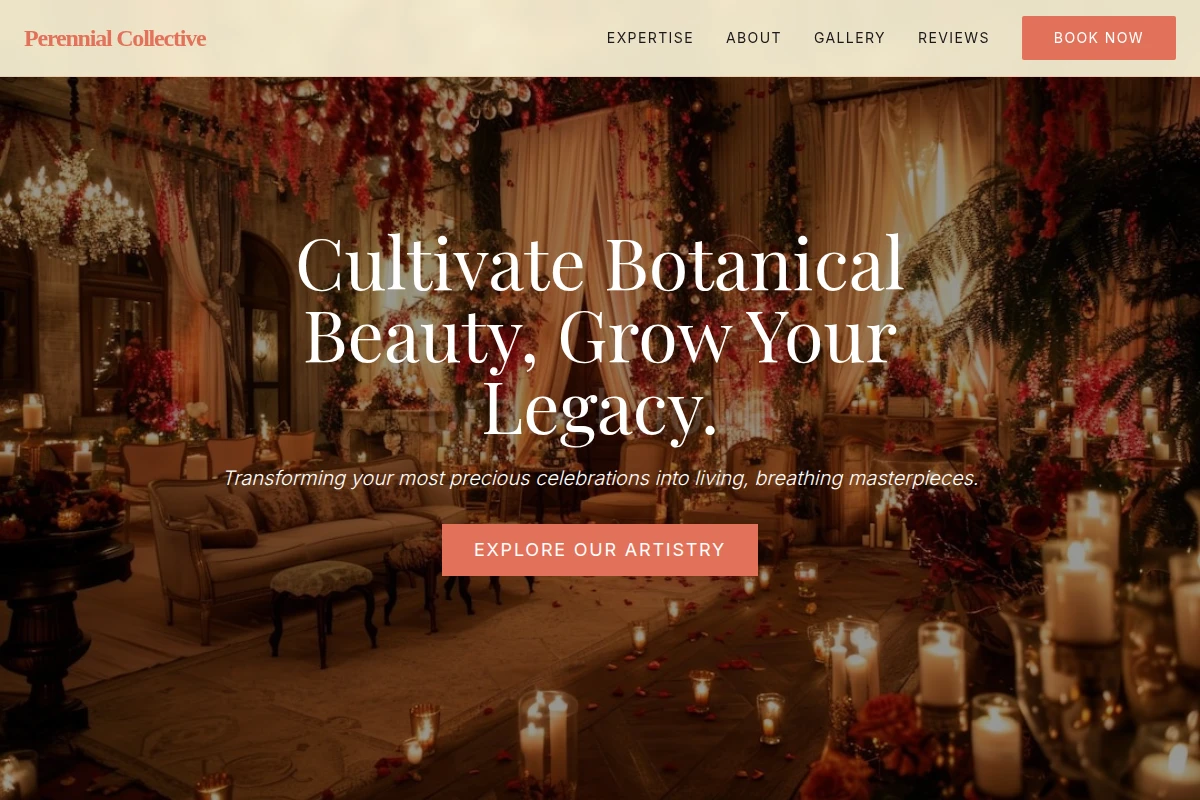 Orchard Event Decor