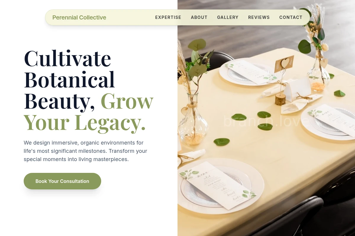 Eucalyptus Event Decor