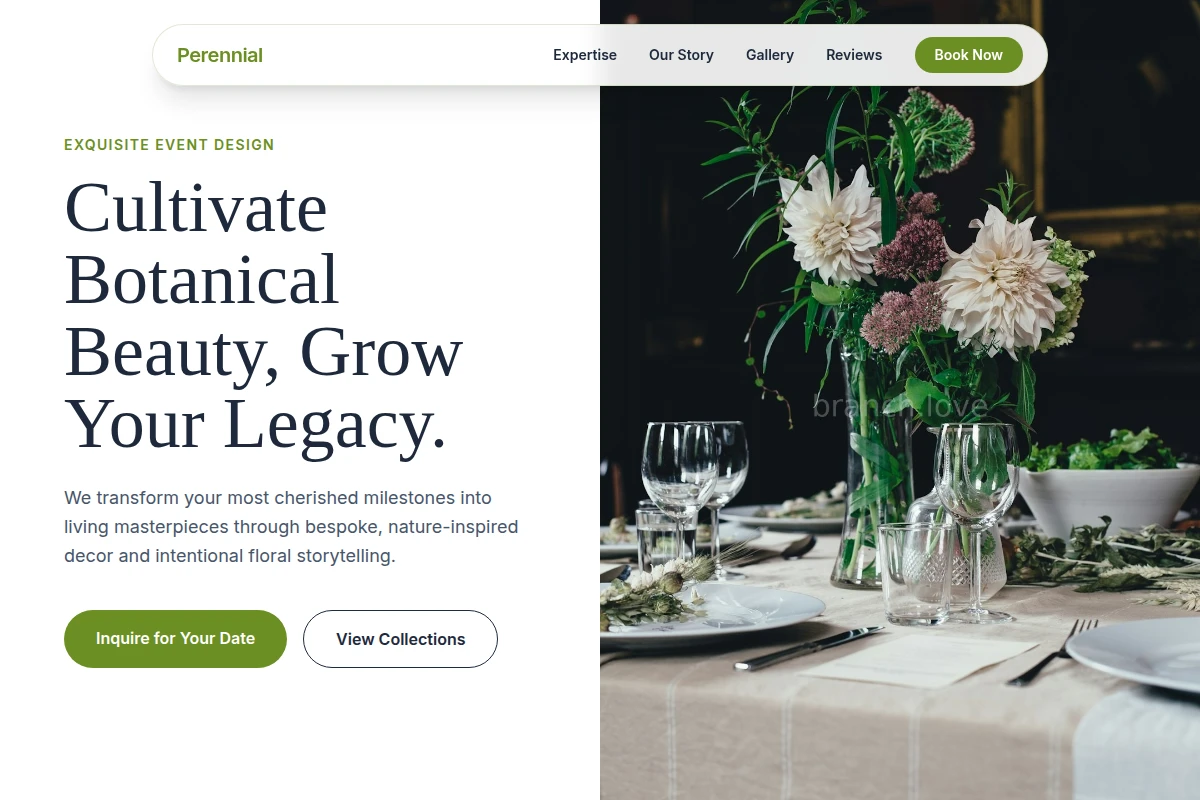Dew Event Decor